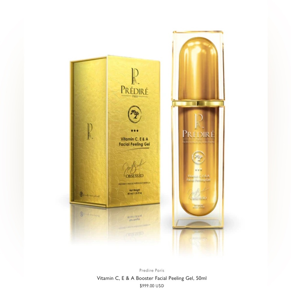 PREDIRE PARIS
Vitamin C, E & A Booster Facial Peeling Gel, 50ml NIB